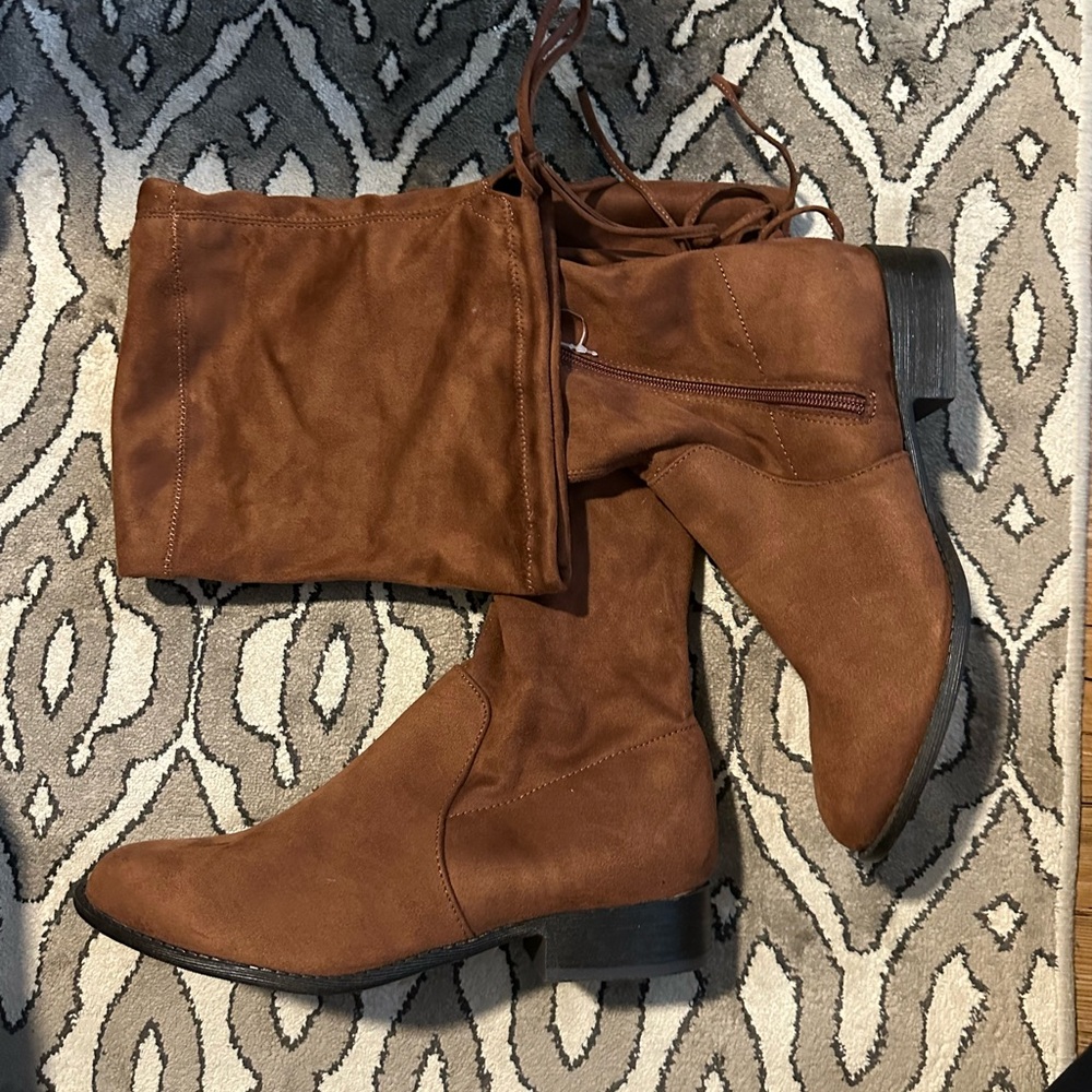 Brand new without tags over the knee boots.